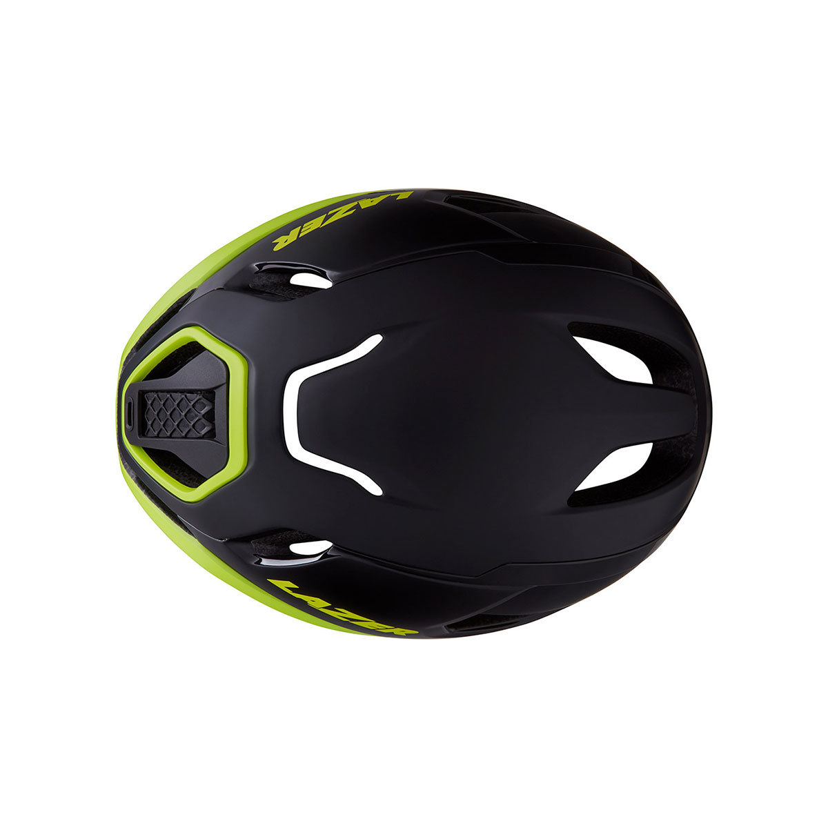 Lazer Vento KinetiCore Race Fietshelm Zwart/Geel