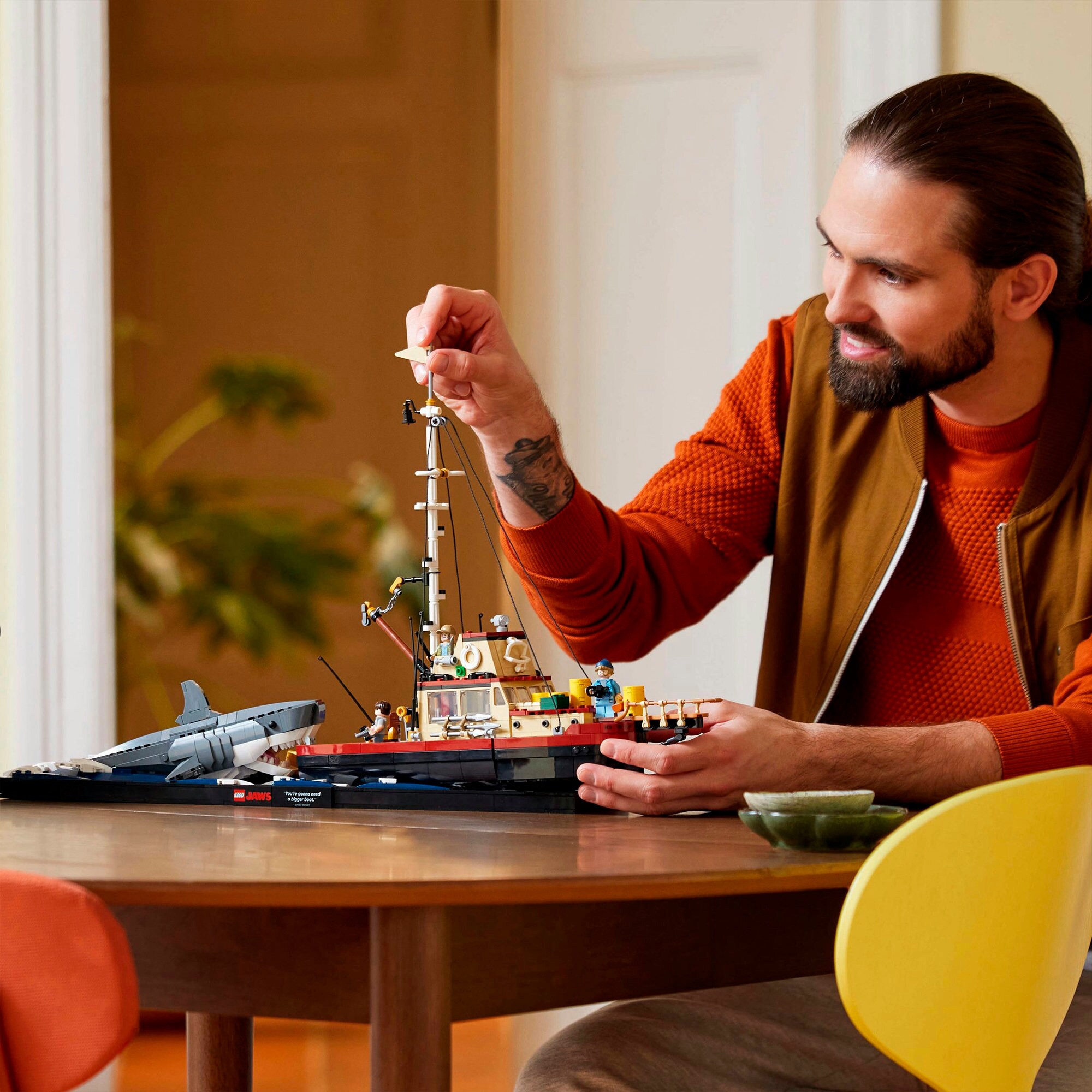LEGO Konstruktionsspielzeug Ideas Der weiße Hai