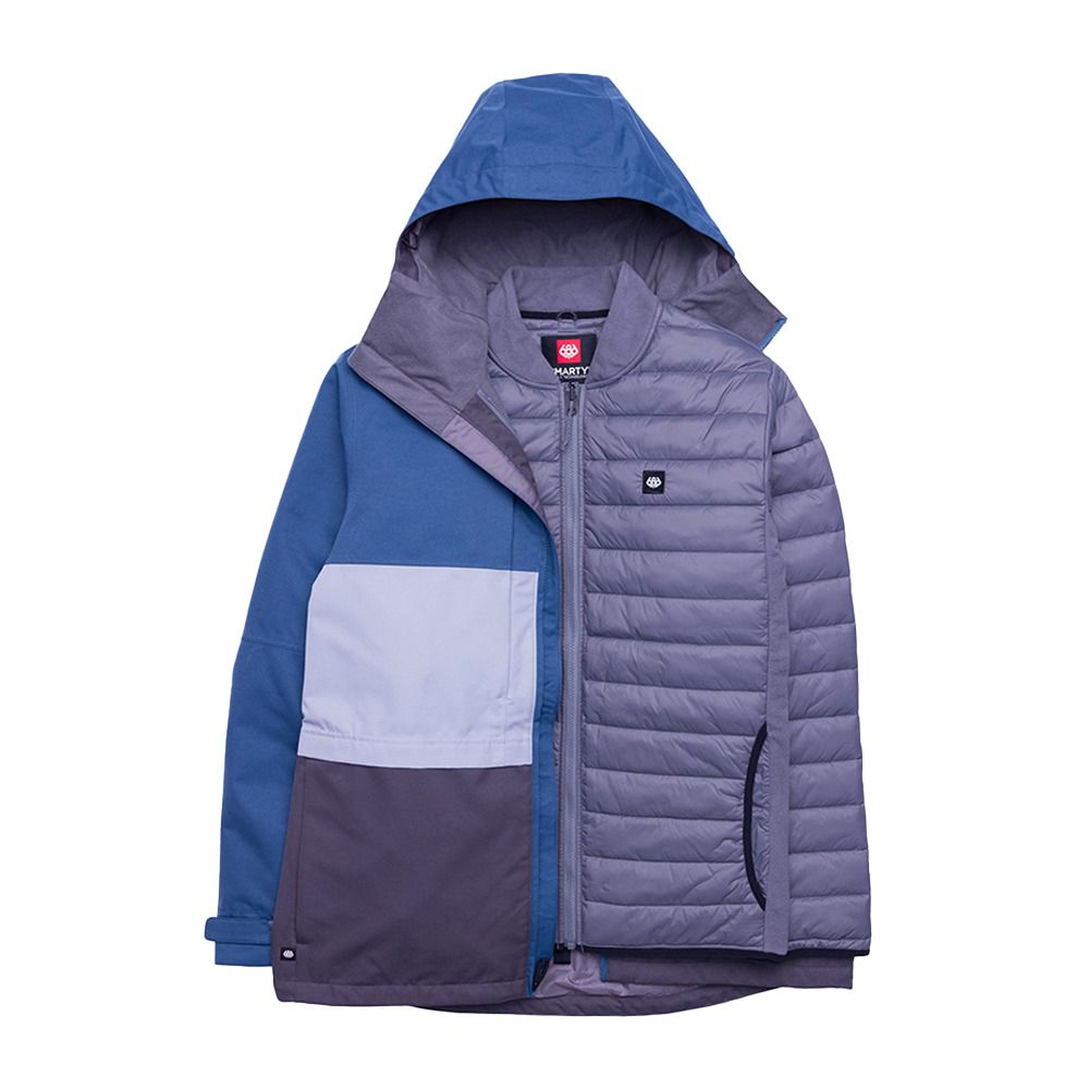 686 SMARTY® 3-IN-1 FORM - Veste ski Homme orion blue colorblock