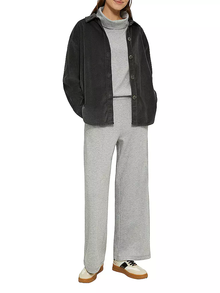 S.OLIVER Rollkragenpullover grau