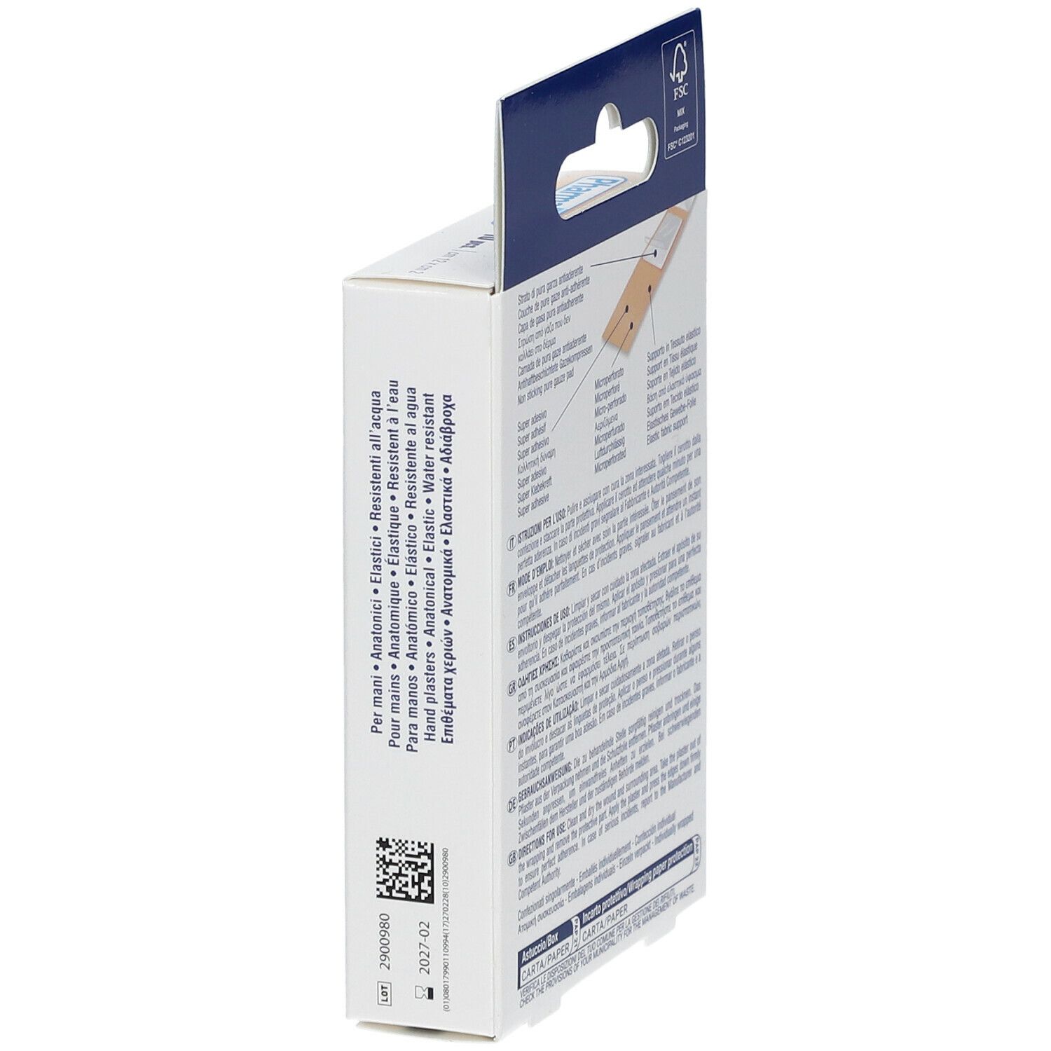 Pharmadoct Pflaster für Finger 2 x 12 cm