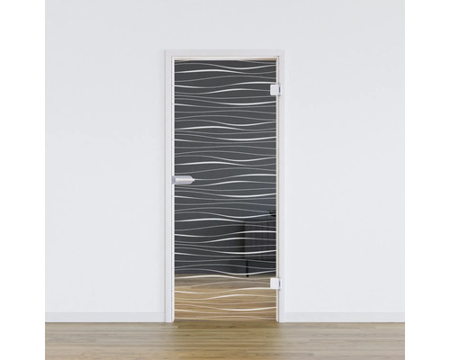 Pertura glazen deur Glera Tidal 01 584 x 2085 x 8 mm Rechts voor Studio Office fitting