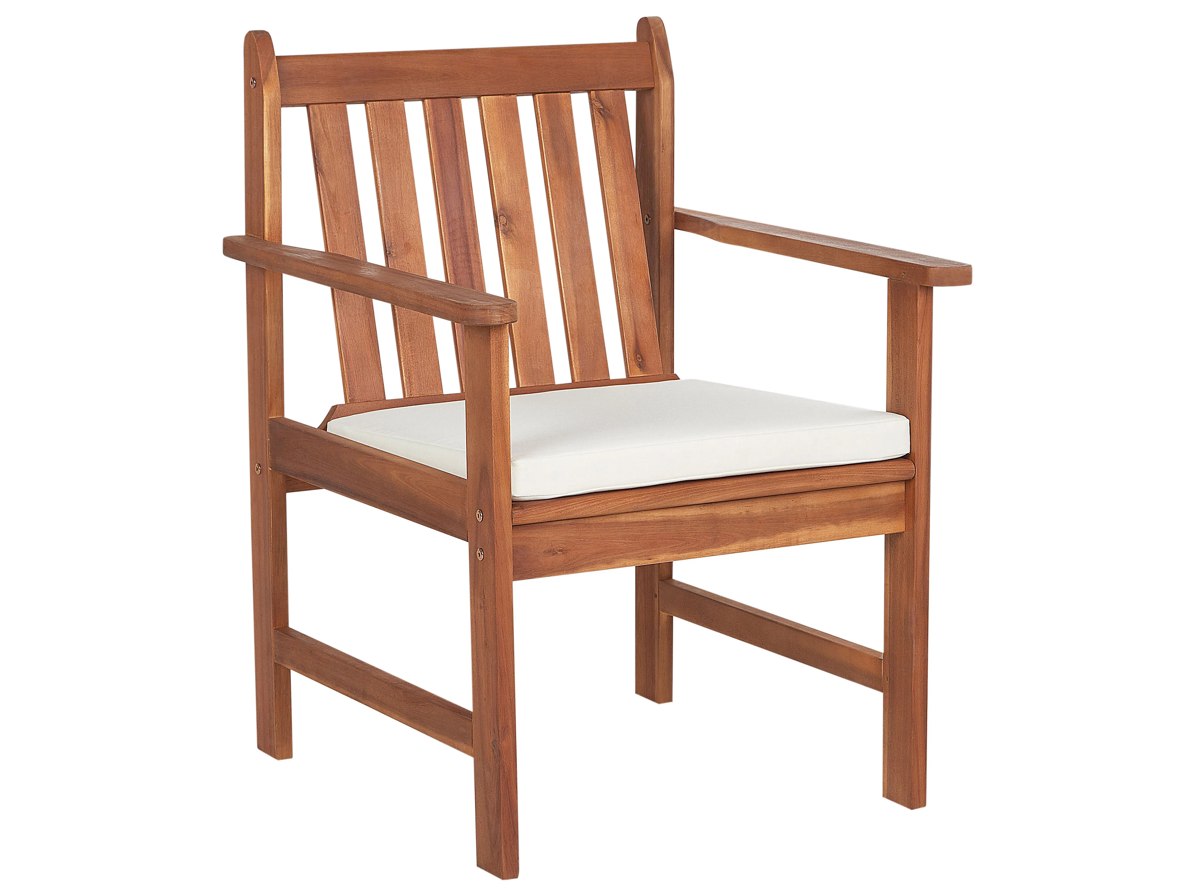 Loungeset met tafel 4-zits ALTIDONA Acaciahout Gebroken wit