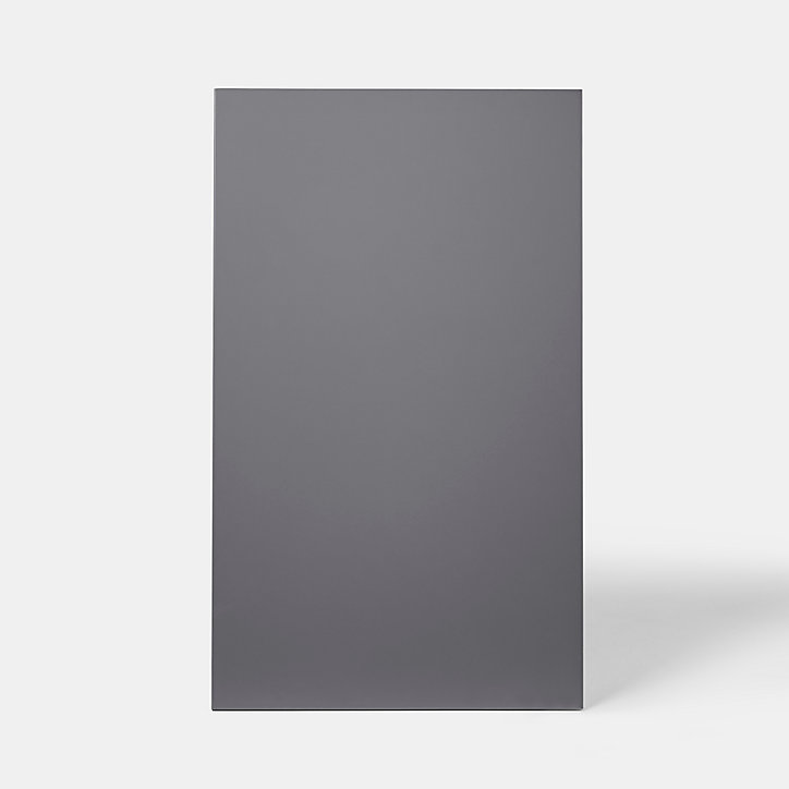 Porte de colonne de cuisine Stevia gris anthracite L. 60 cm x H. 100 cm GoodHome