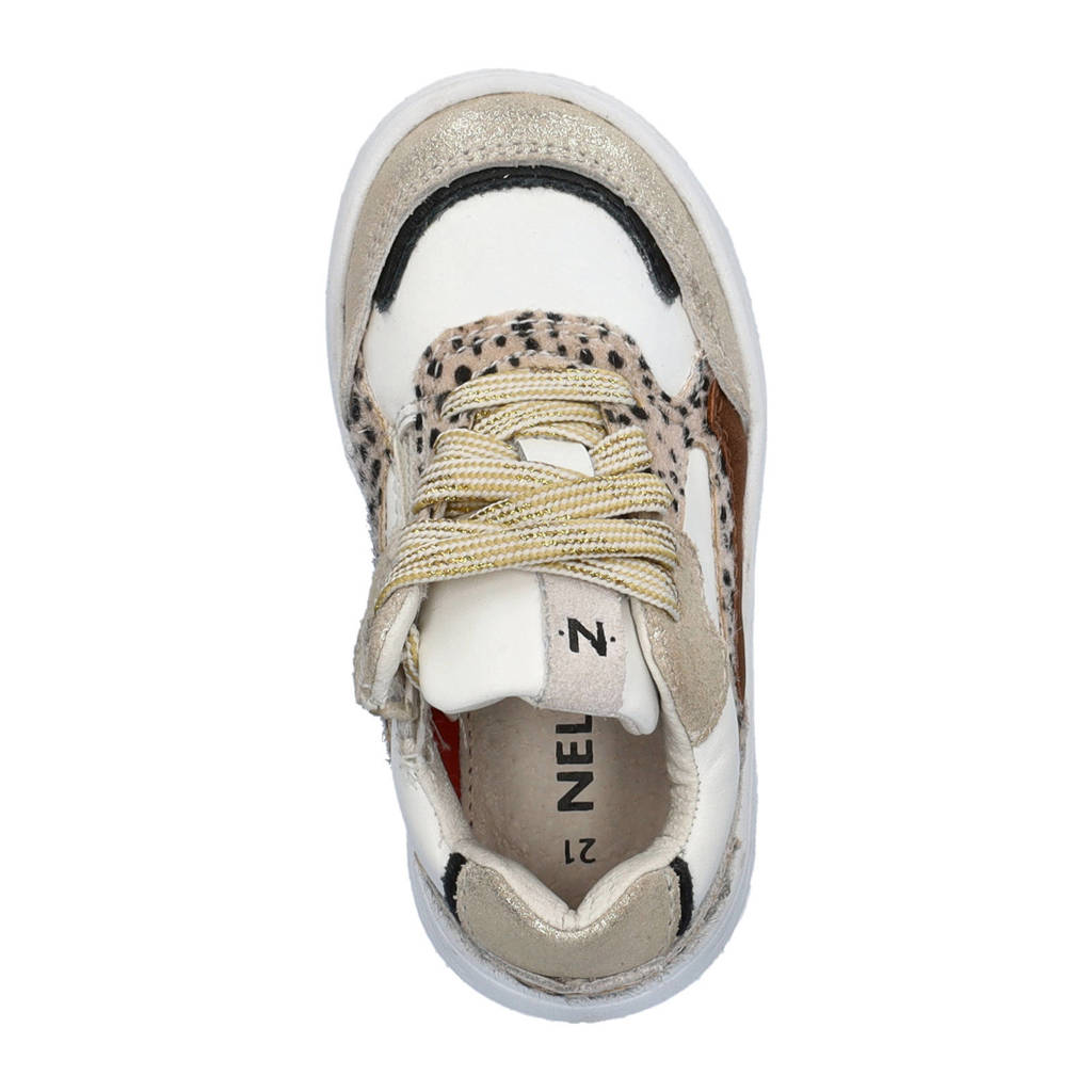 Nelson Kids sneakers beige/wit