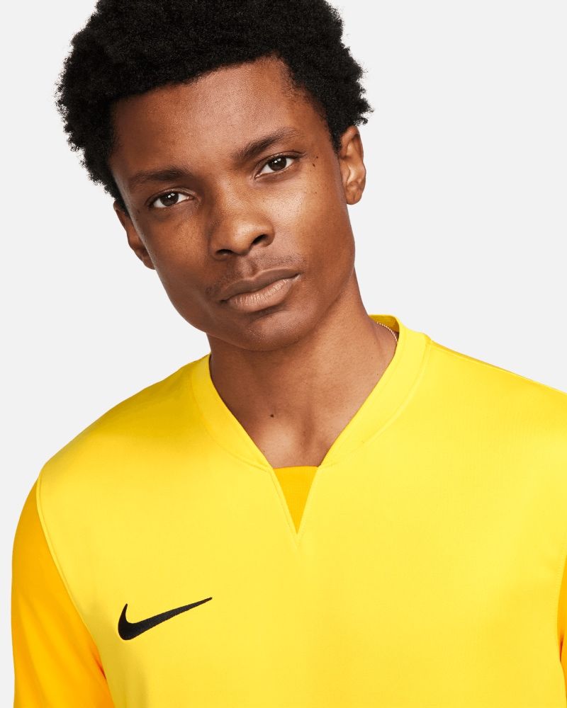 Maillot de football Nike Trophy V Jaune pour homme