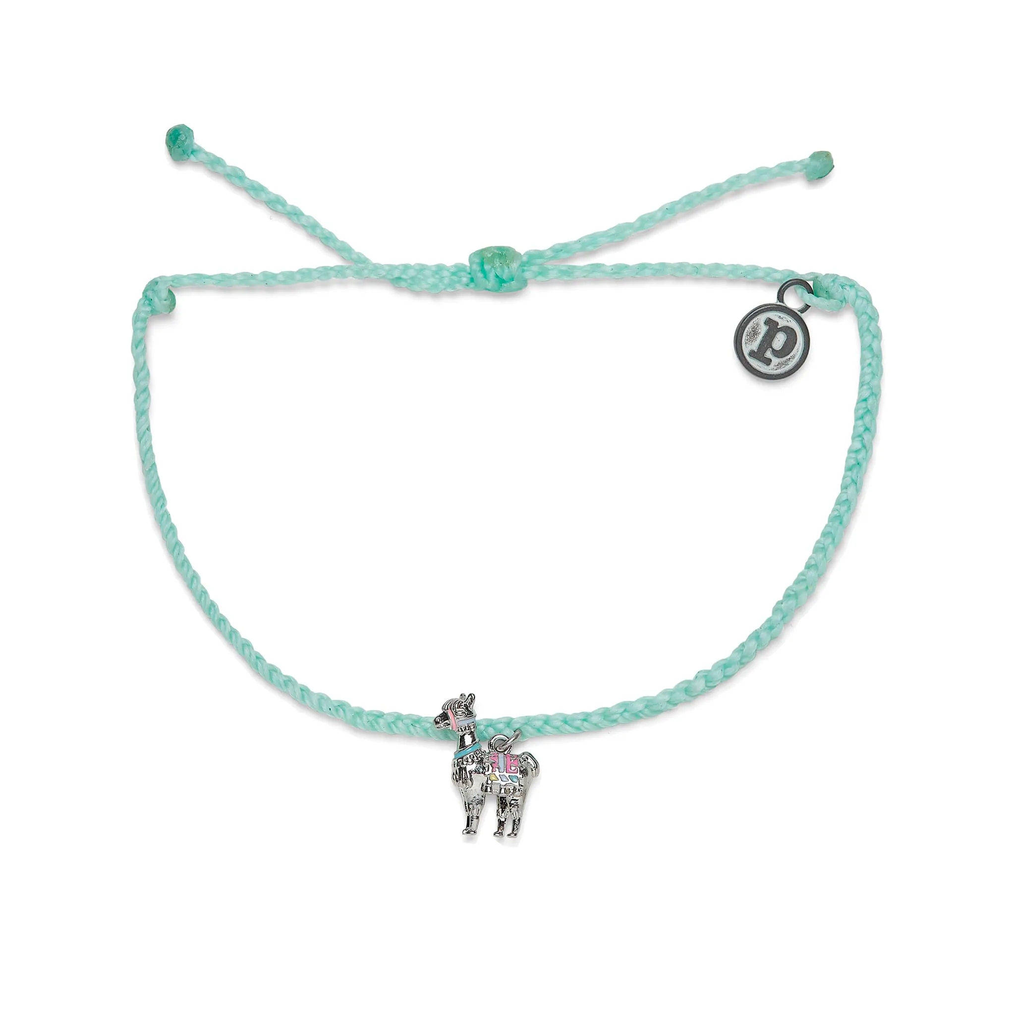 Puravida Bracelet Breloque Lama Argent