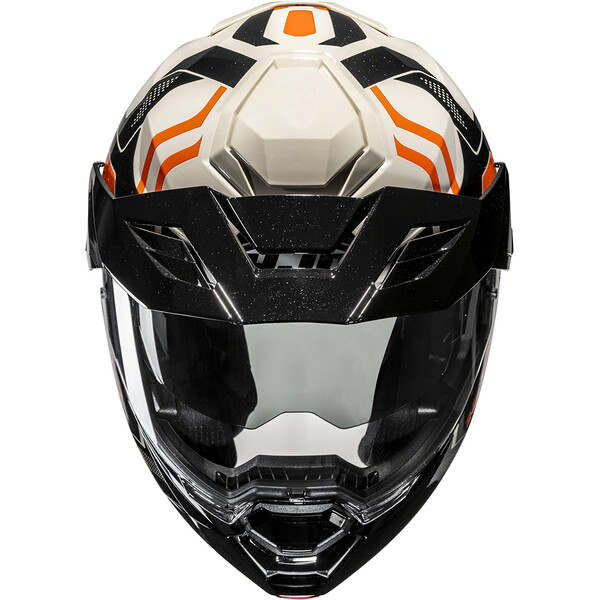 HJC - Casque i80 Velly MC7 / Beige / Noir / Orange