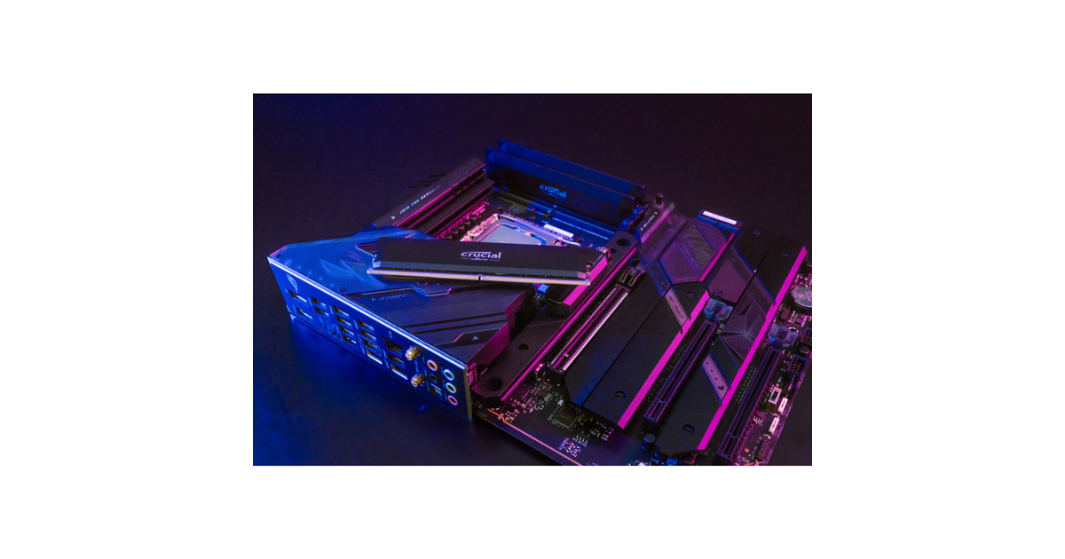 Crucial32 GB DDR5-6400 (2x 16 GB) Dual-Kit werkgeheugen  (PRO, CP2K16G64C38U5B, XMP 3.0, EXPO)