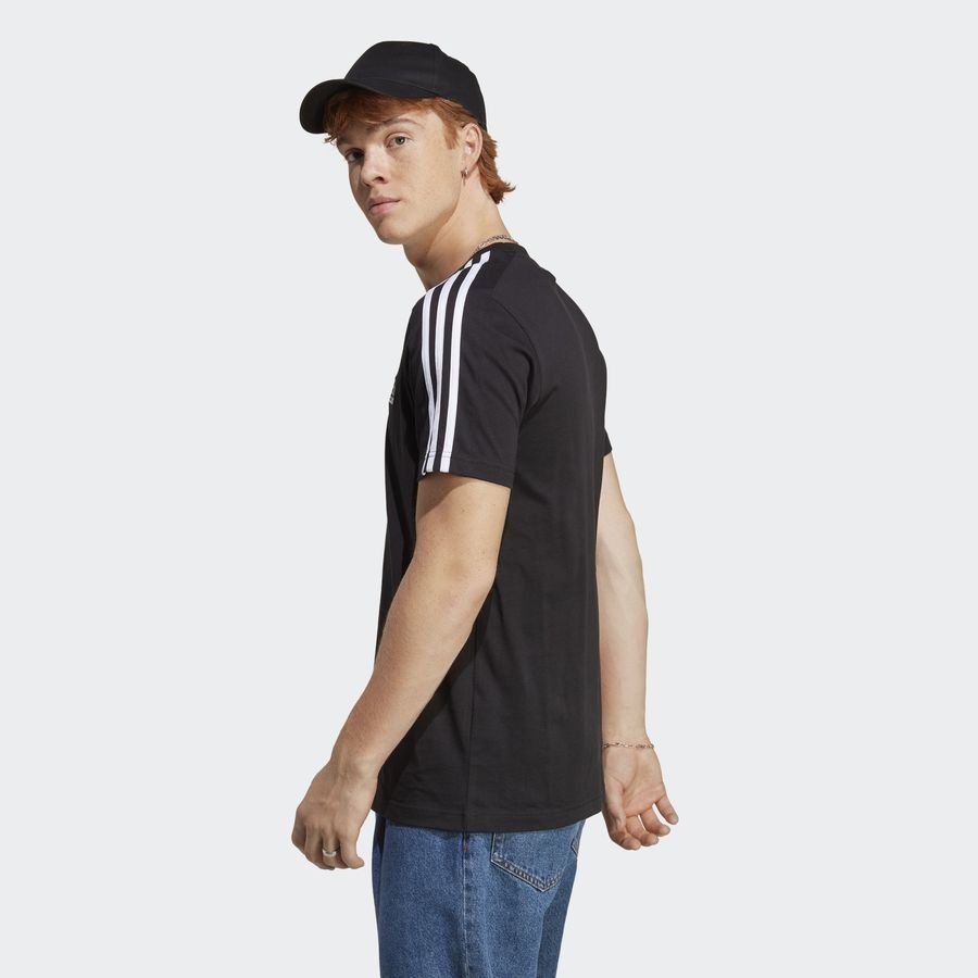 Adidas T-shirt à 3 bandes en jersey Essentials