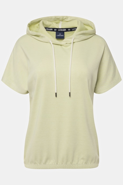 Hoodie, oversized, Kapuze, elastischer Saum