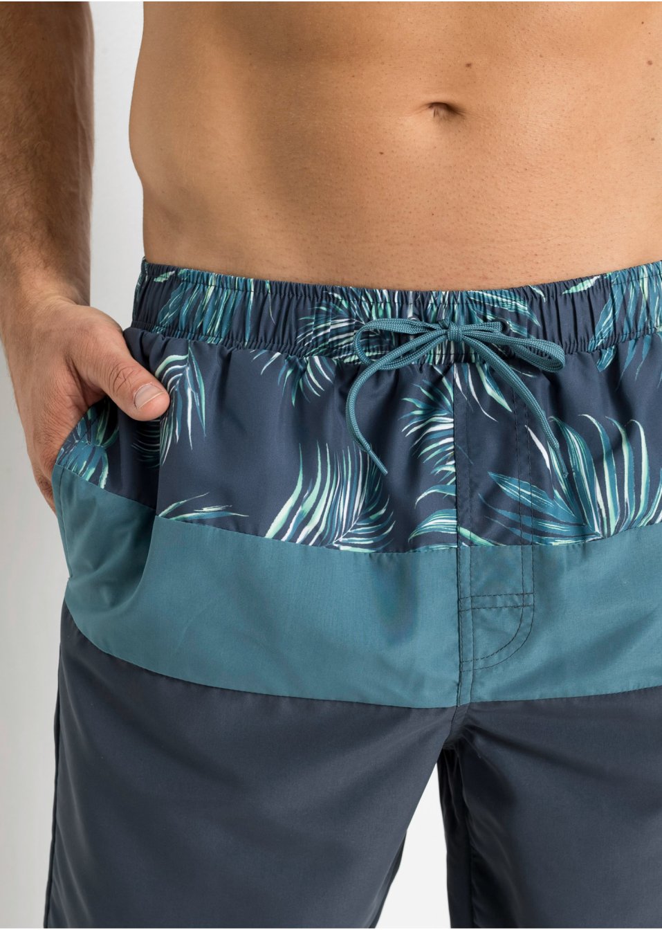 Short de bain homme en polyester recyclé