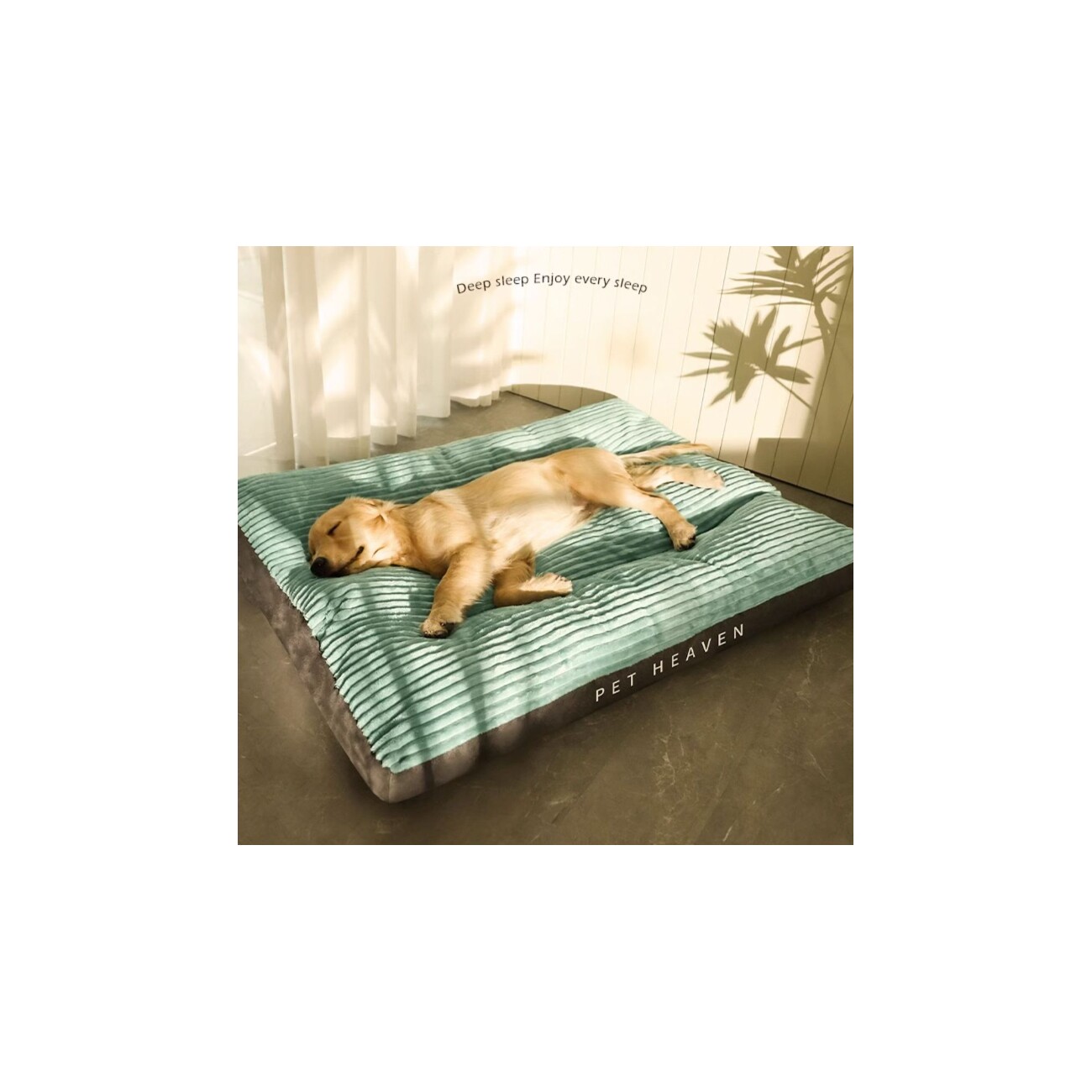 Petsation Orthopädisches Hundebett grau S