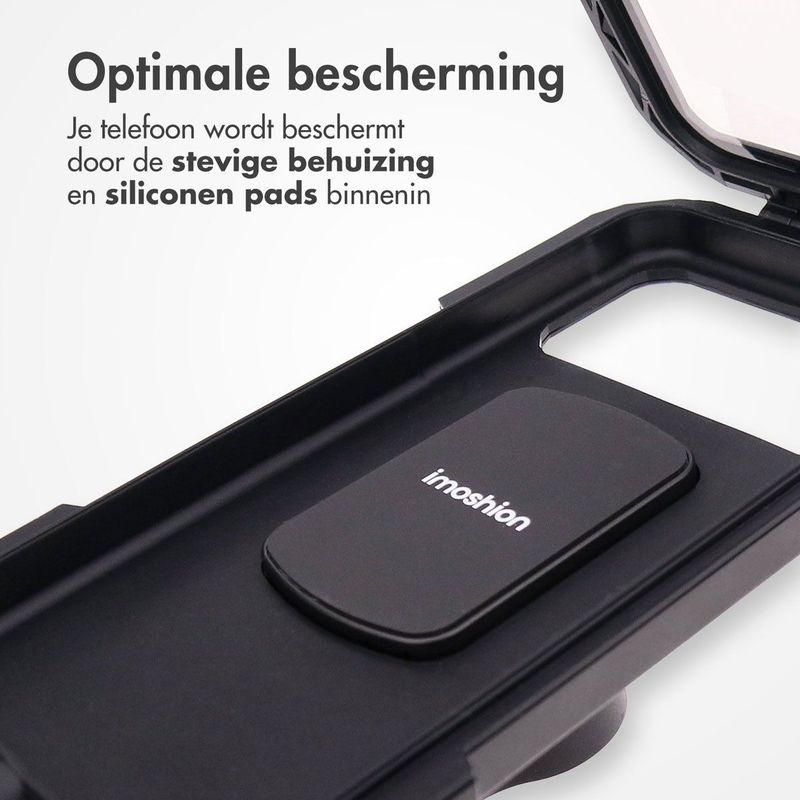 Imoshion - Telefoonhouder - Waterdicht - Zwart - Universeel - Fiets Accessoires