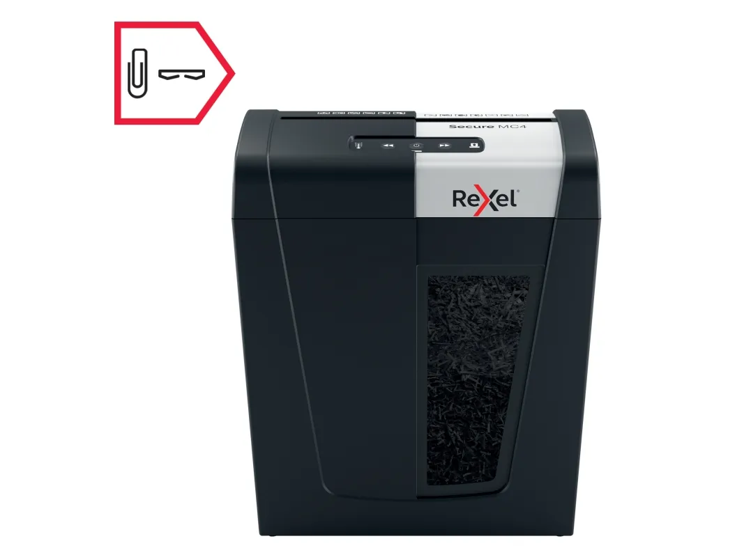 Makulator Rexel Secure MC4 mikromakulering 2x15 mm (P-5)