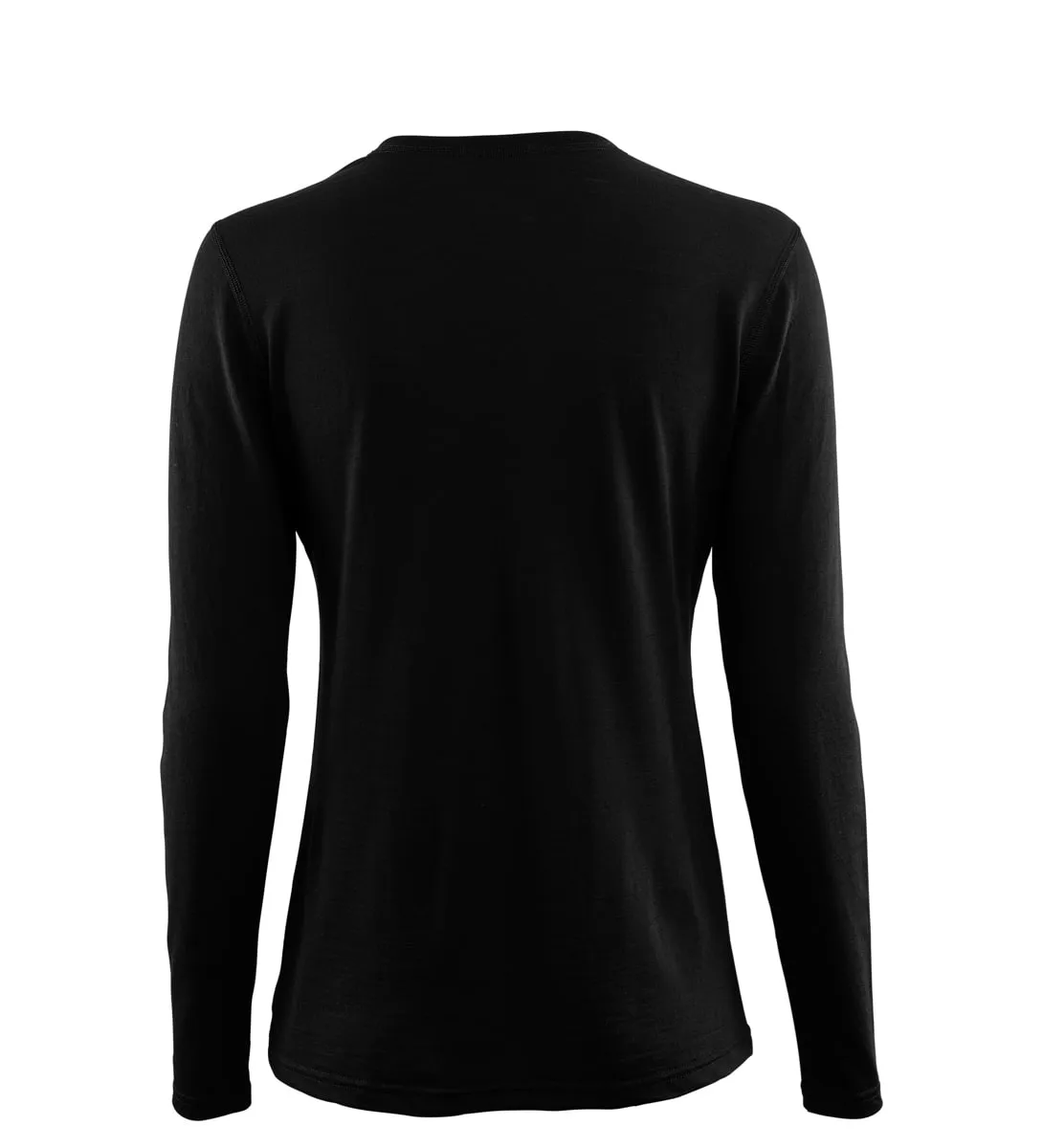 Aclima LightWool 140 Undershirt Long Sleeve Woman Jet Black