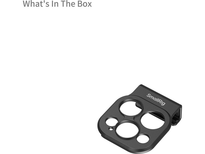 Smallrig Objektivrückwand für iPhone 16 Serie Käfig (17 mm 17-mm-Objektiv-Rückplatte