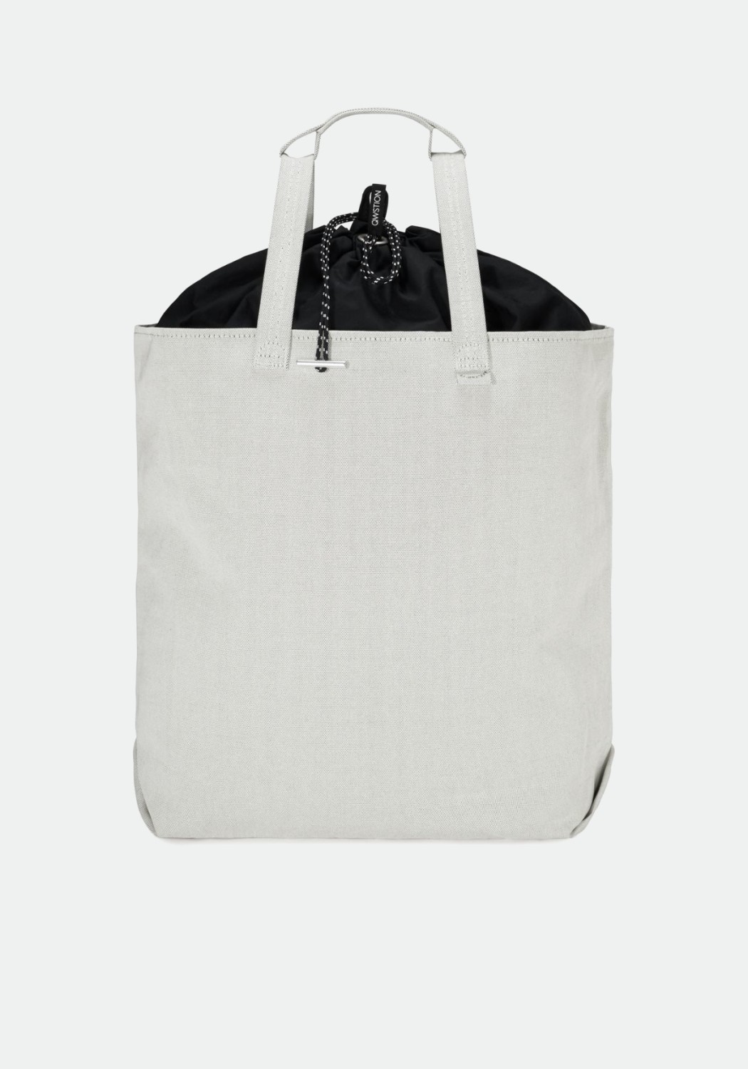 Qwstion Bananatex Tote Bag Large Gravel Raven
