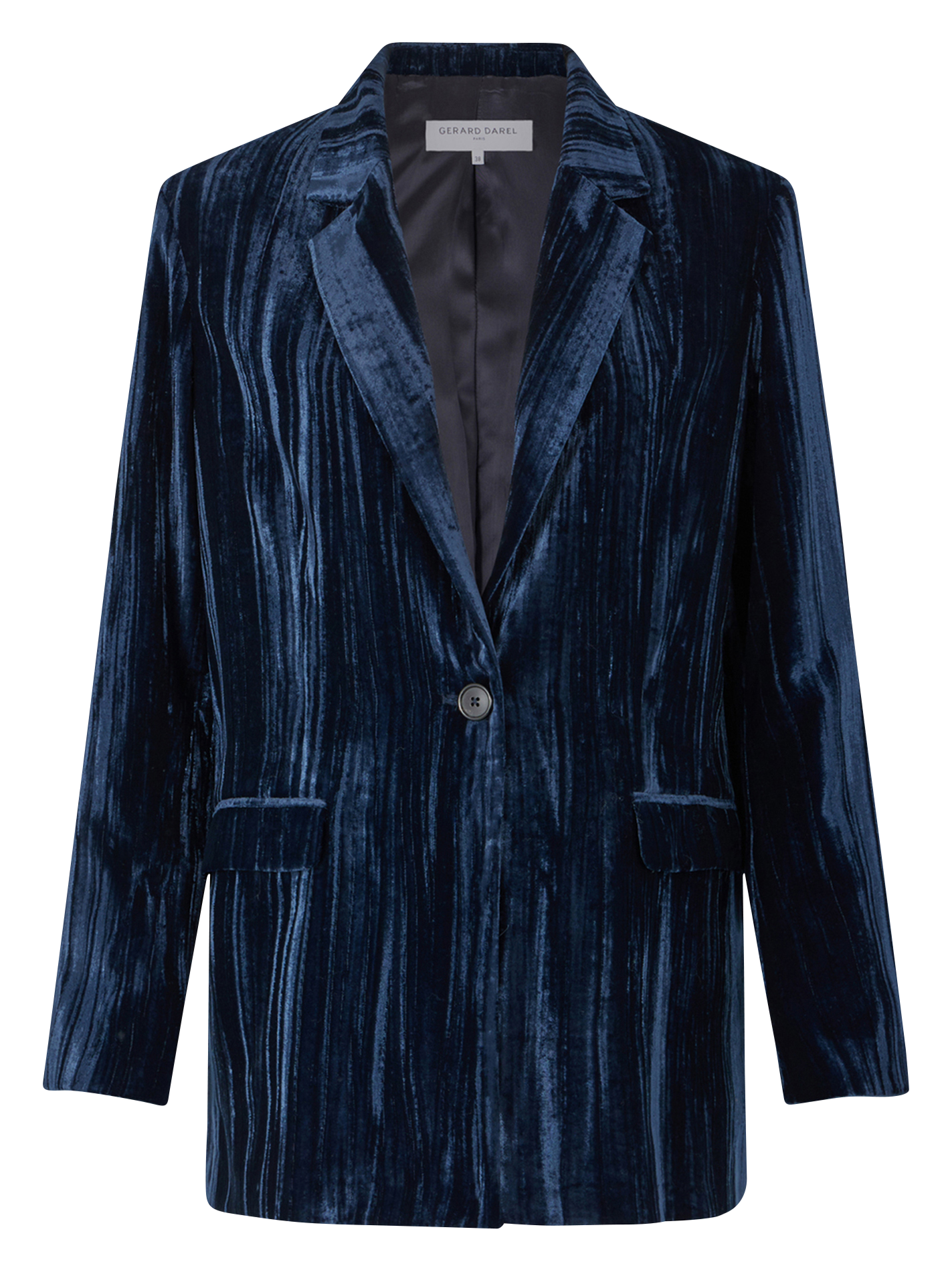 MALVYNN - Veste de tailleur ajustée | Bleu