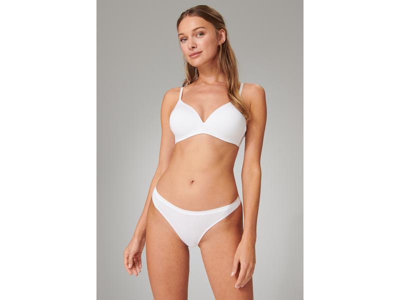 SCHIESSER String Damen 2-er Pack, Weiss, XS Weisse Strings für Damen