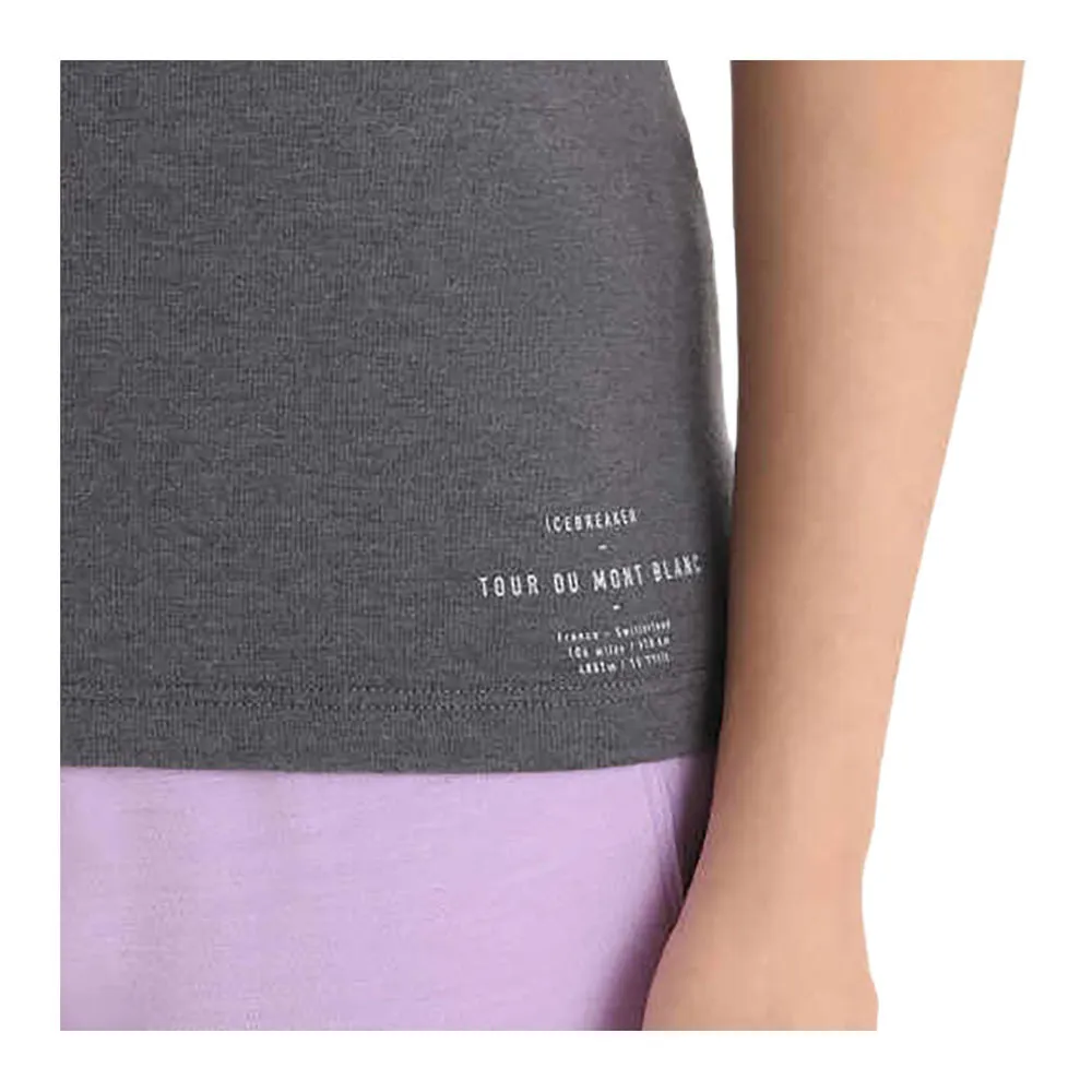 Icebreaker CENTRAL CLASSIC TMB - Tee-shirt Femme monsoon