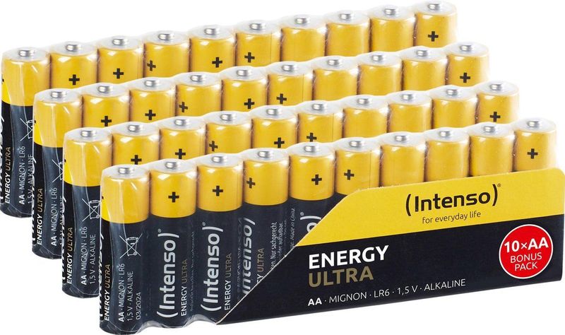(Intenso) Energy Ultra batterijen AA / LR06 - 40 stuks voordeelpak - Alkaline (7501520)