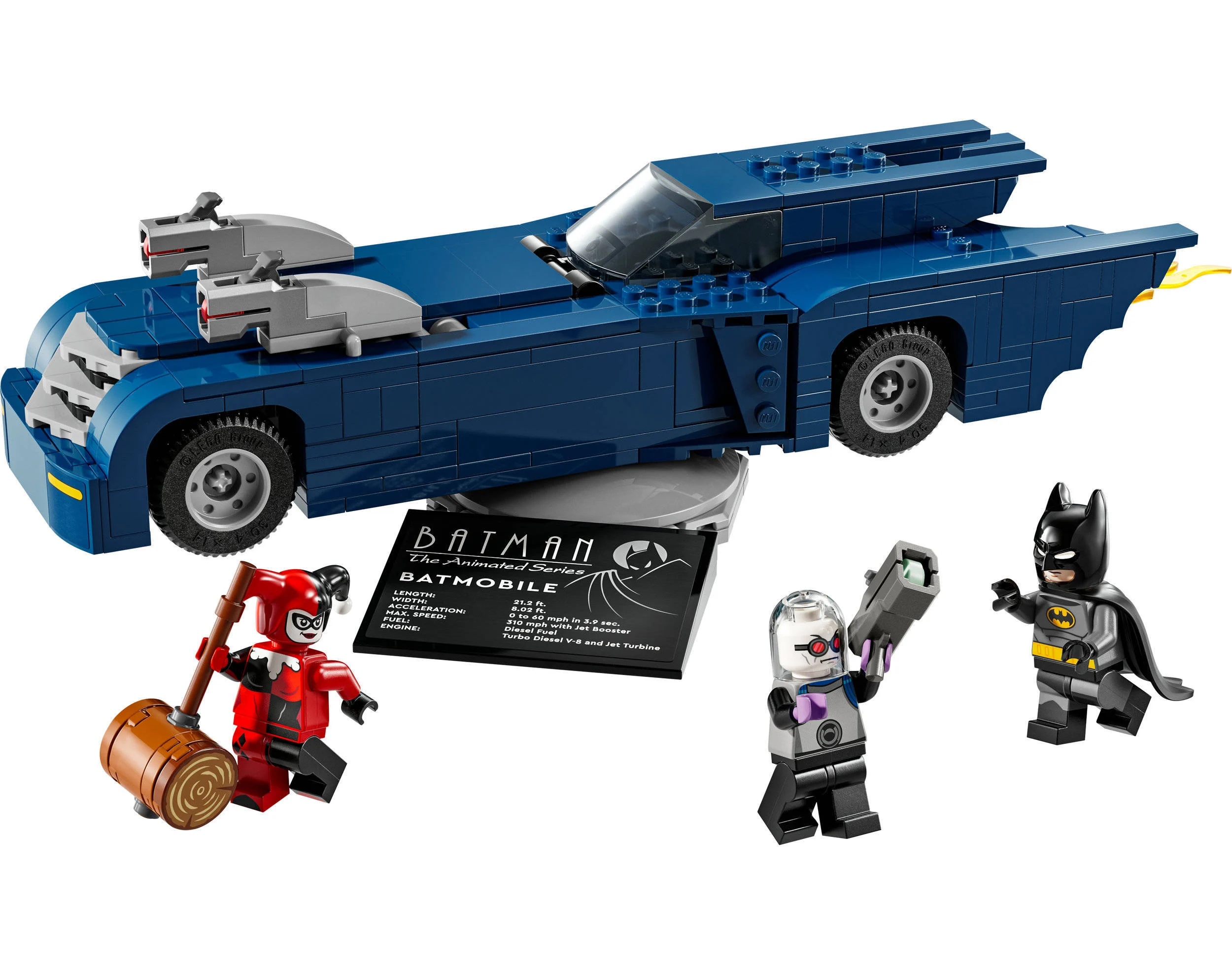 LEGO DC Batman: Batman met de Batmobile vs. Harley Quinn en Mr. Freeze Auto Speelgoed 76274