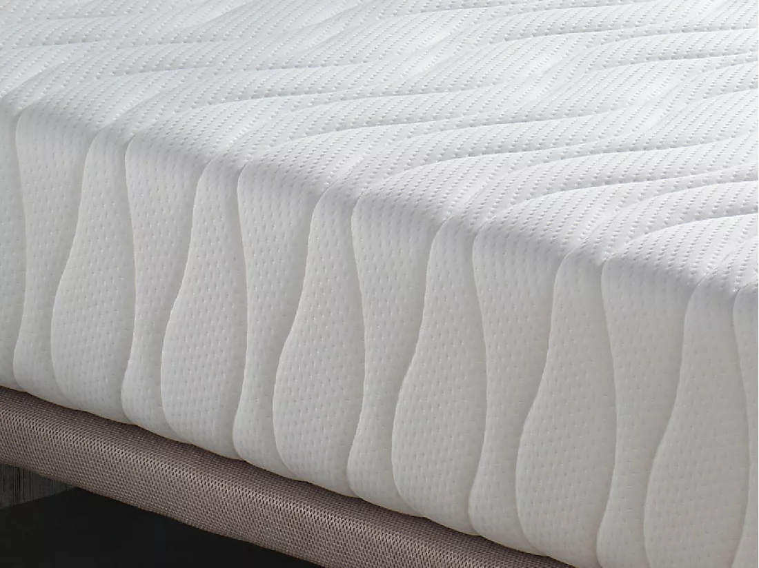 Matelas a memoire de forme 90X190 NORMA FIRM Epaisseur 24 CM, Dehoussable et Mousse Ferme de haute densite