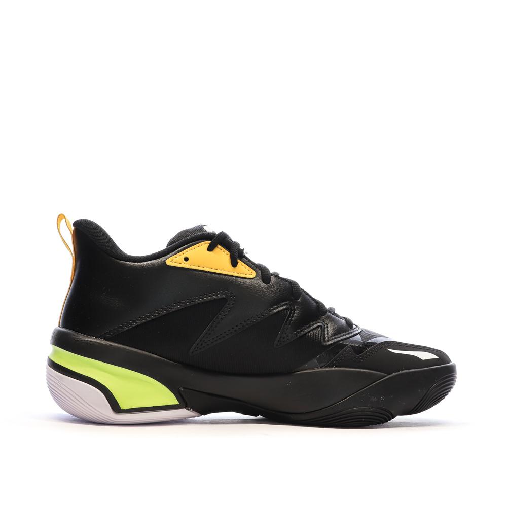 Puma Chaussures de baskets Noires/Vertes Homme Puma Genetics