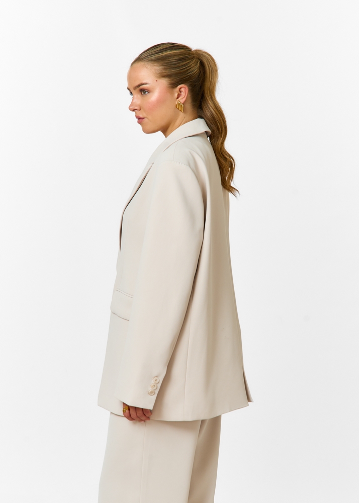 Audrey oversized blazer beige