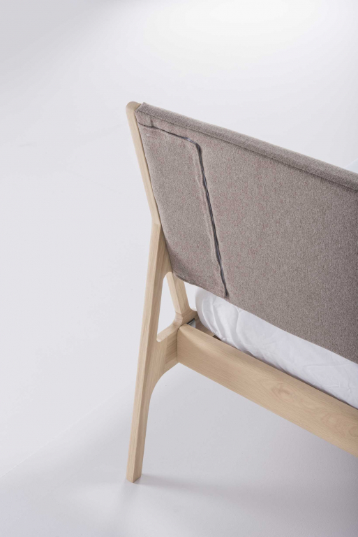 Gazzda Fawn bed 160x200 cotton webbing black