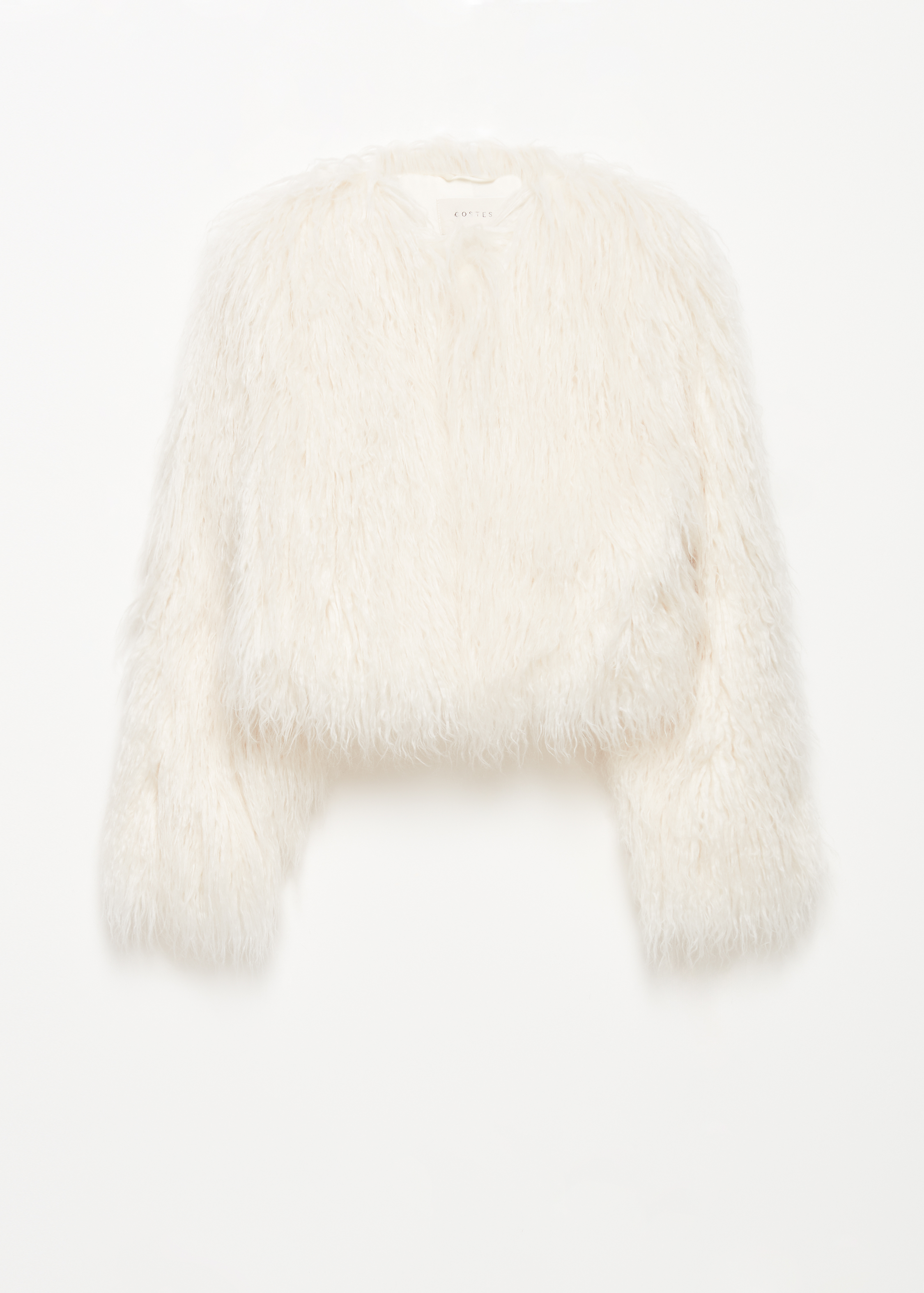 Faux fur fizzy jacket
