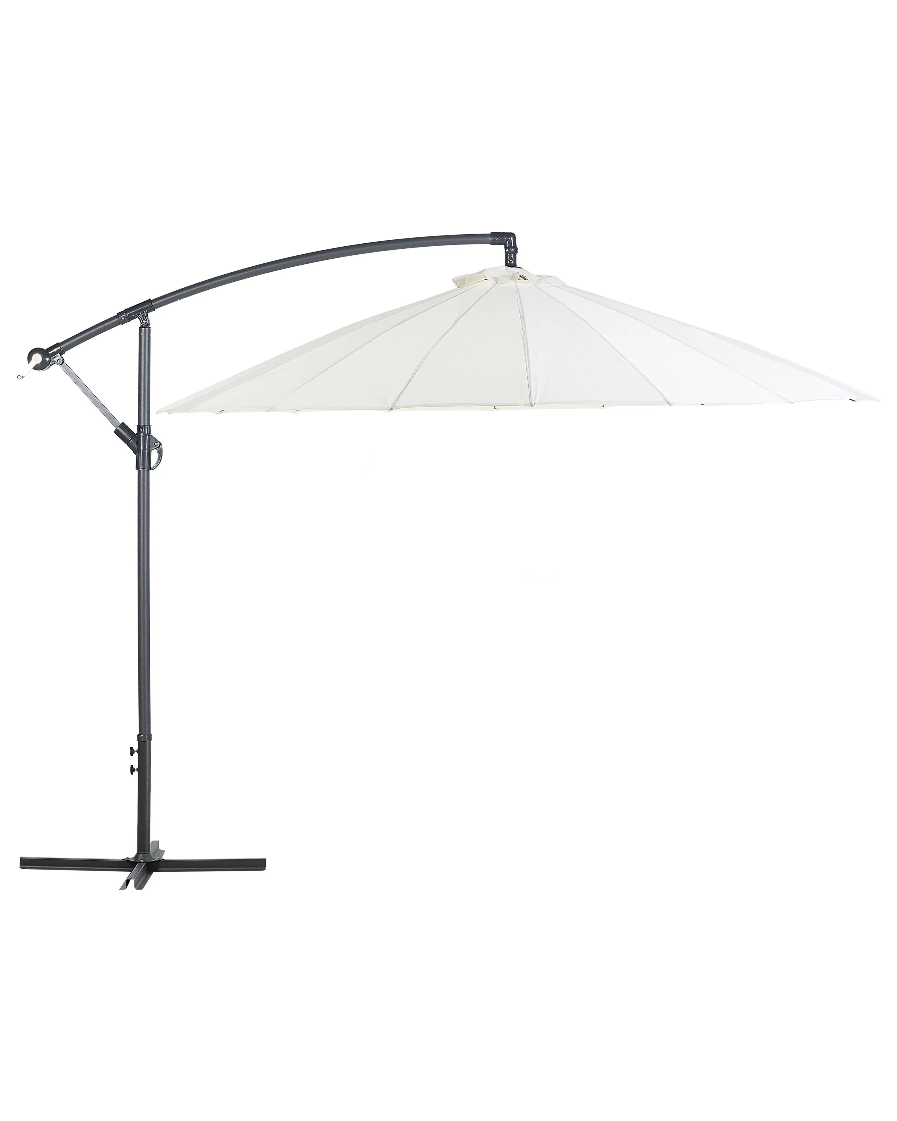 Zweefparasol 268 cm CALABRIA II Lichtbeige