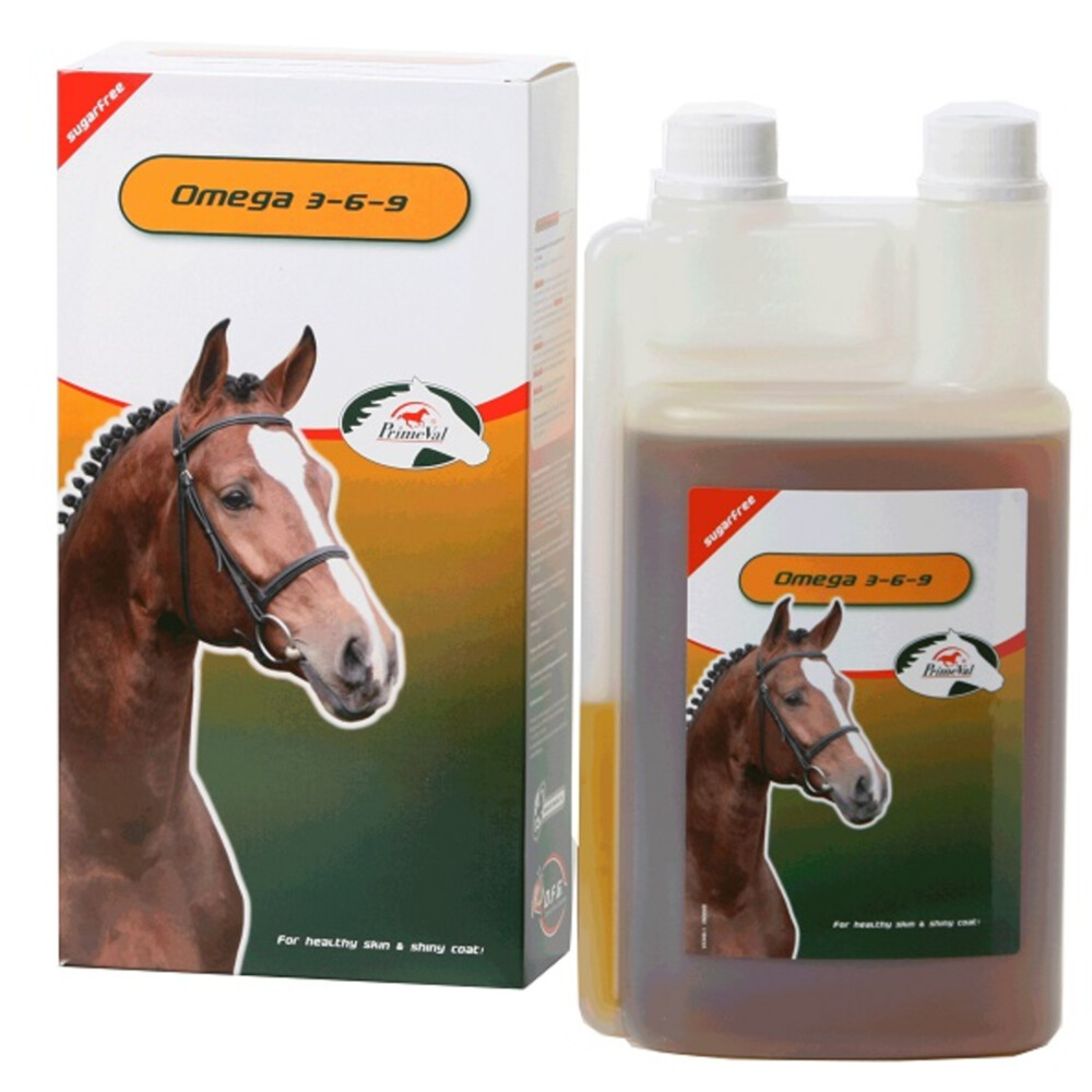 PrimeVal Omega 3-6-9 Paard1 liter