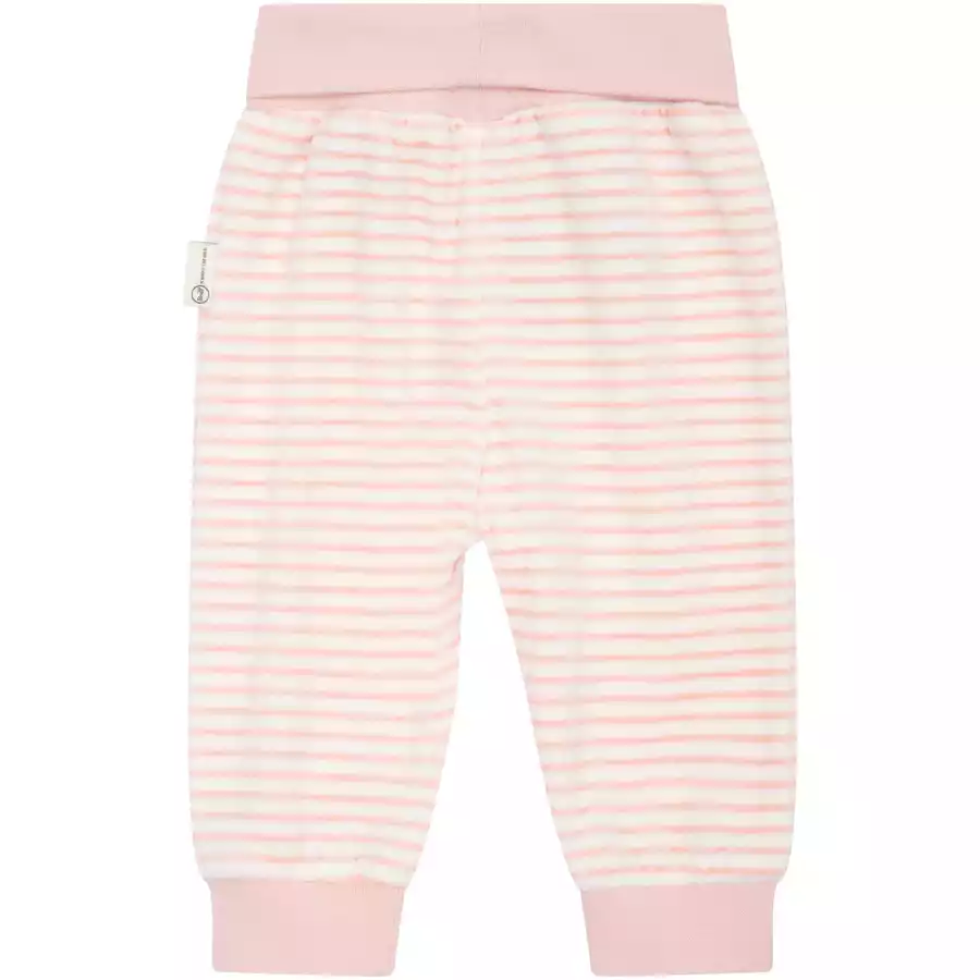 Steiff Jogginghose GOTS silver pink