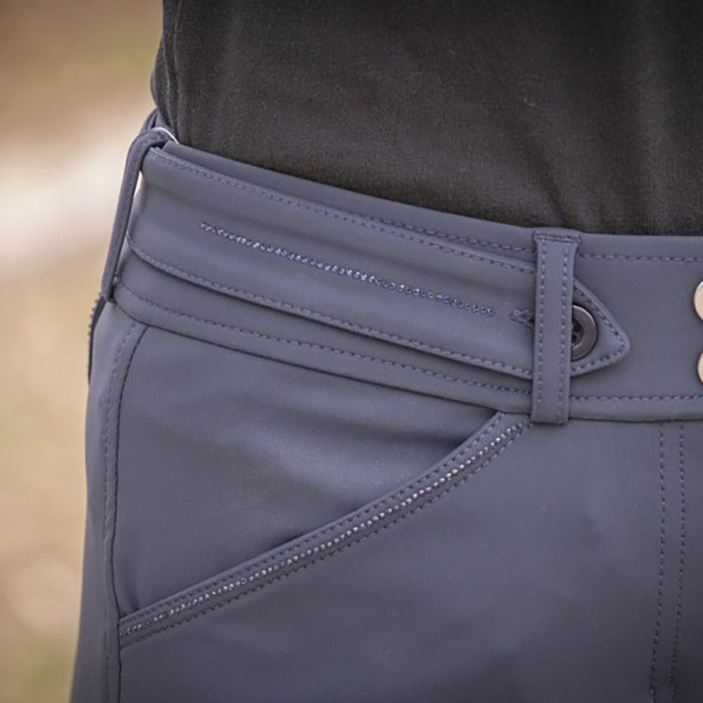 Pénélope ÉLÉGANCE - Pantalon siliconé Femme noir