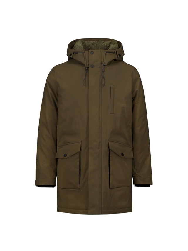 NO EXCESS Winterjacke mit Kapuze mit Kapuze