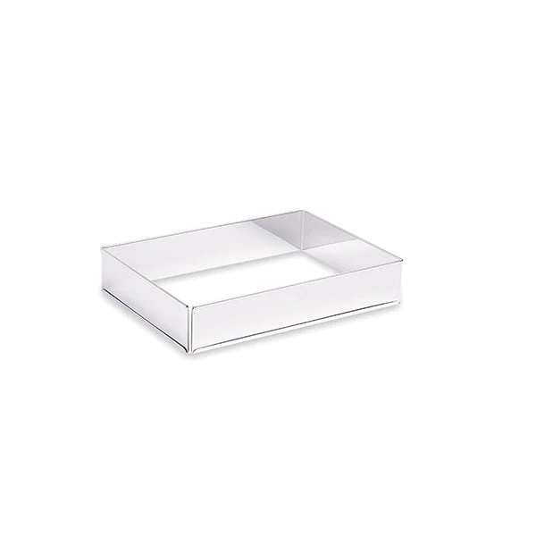 Lot plaque à pâtisserie perforée 40 cm + rectangle à gâteau extensible