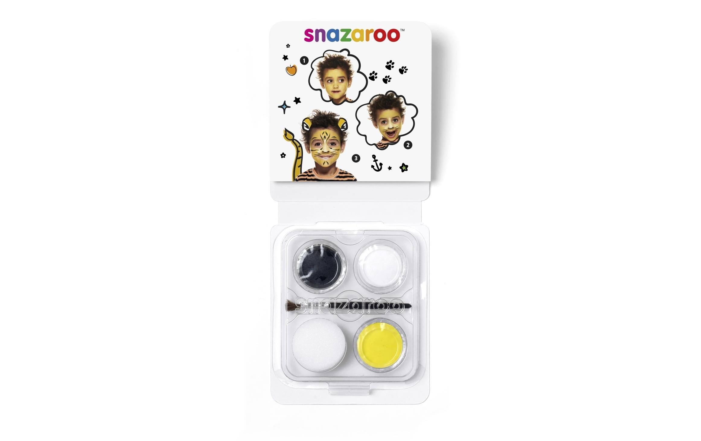 Schminkfarbe als Set Mini TigerMini Schminkset kleiner Tiger