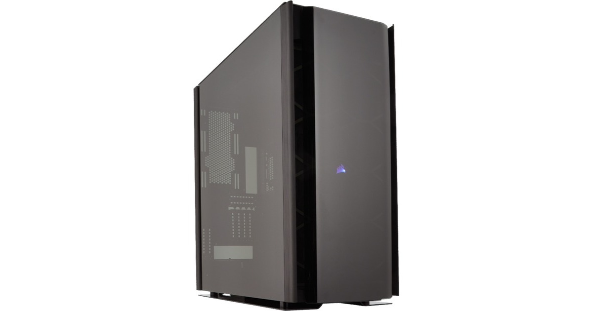 CorsairObsidian 1000D big tower behuizing  (Zwart | 4x USB-A | 2x USB-C | Window)