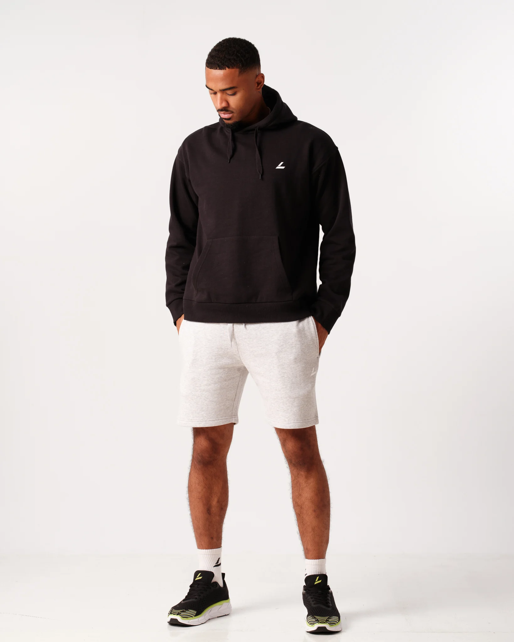 LEVITY Core Sweat Shorts Grey Melange