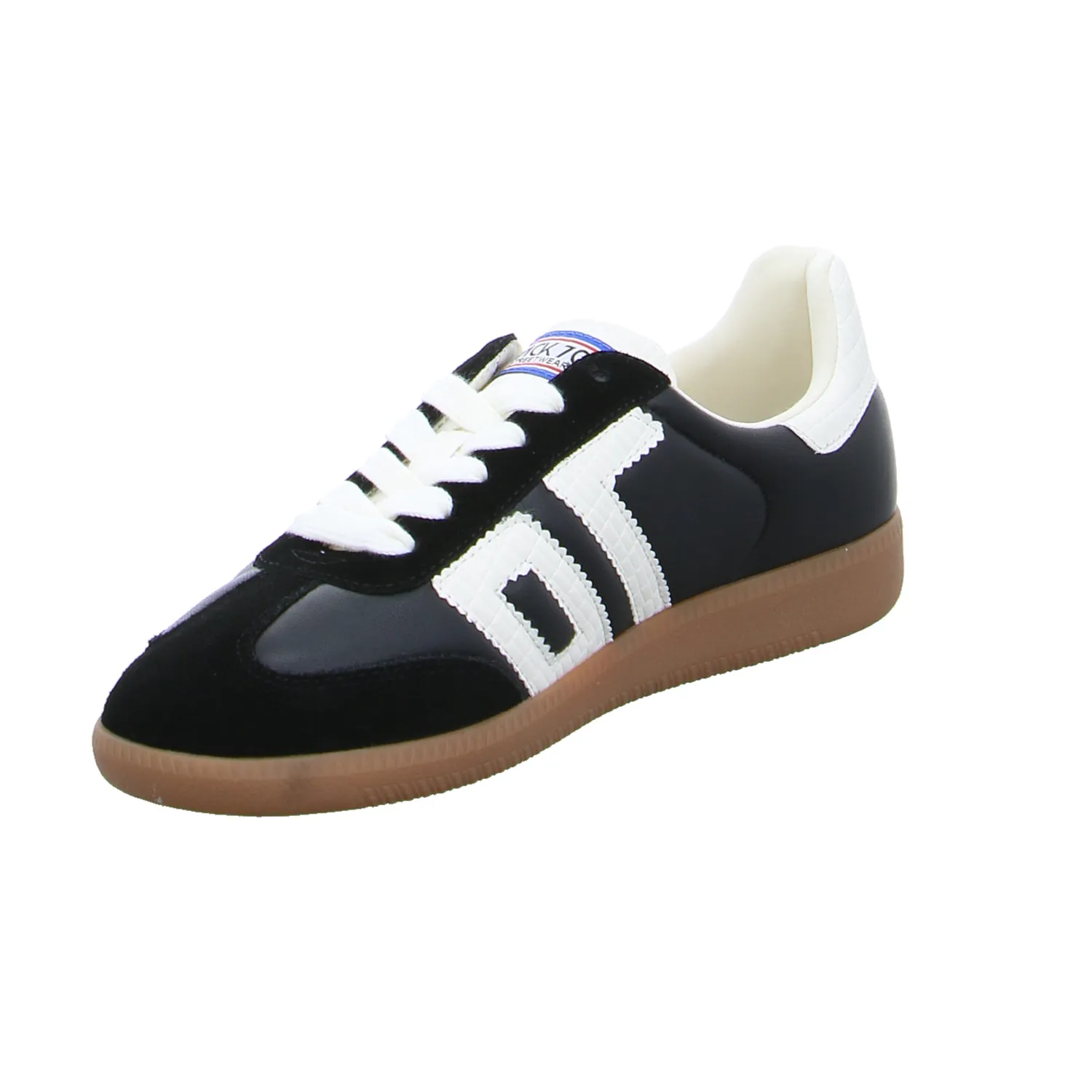 Back70 Sneaker Schwarz Leder