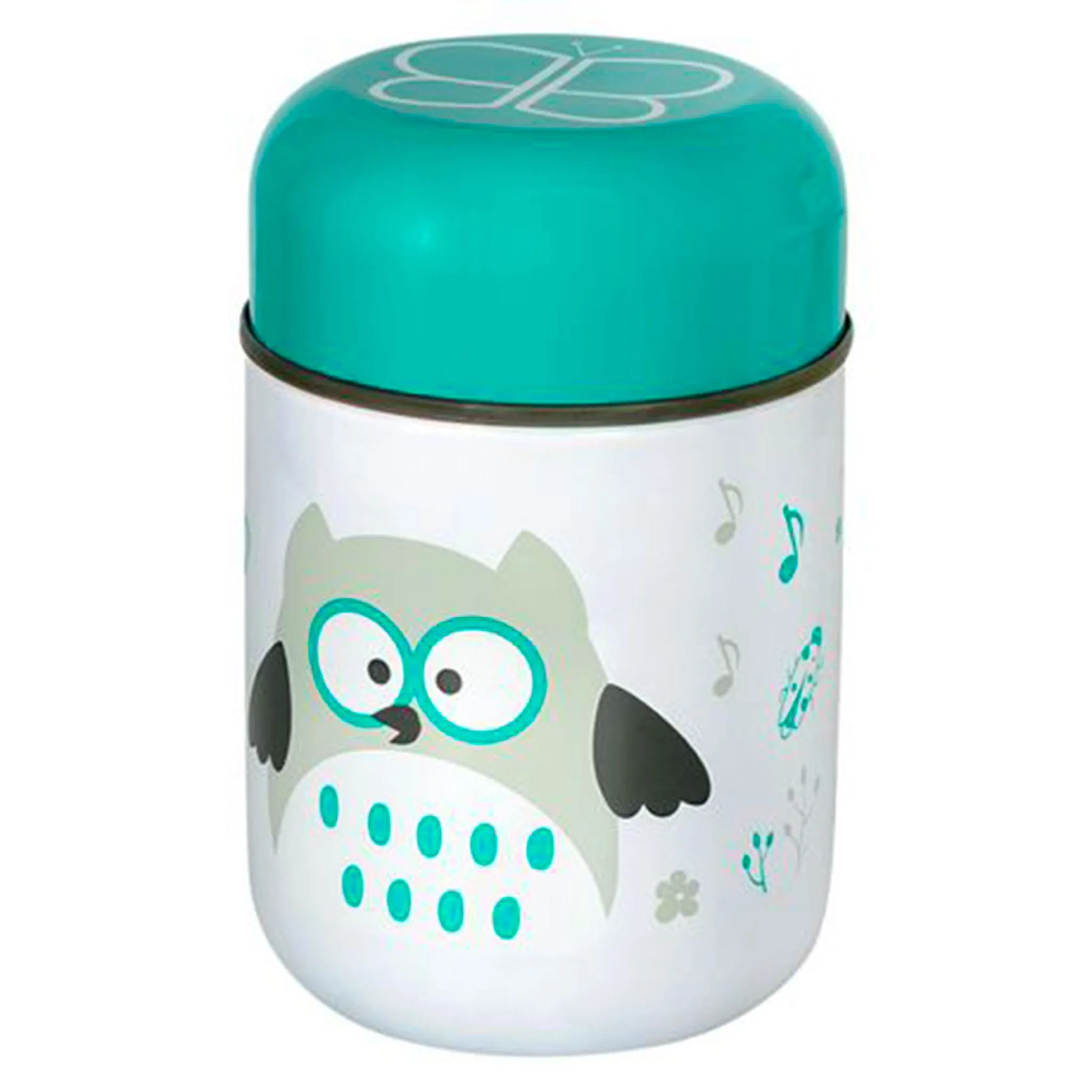 Bblüv Contenant Isotherme avec Cuillère et Bol Foöd - Aqua