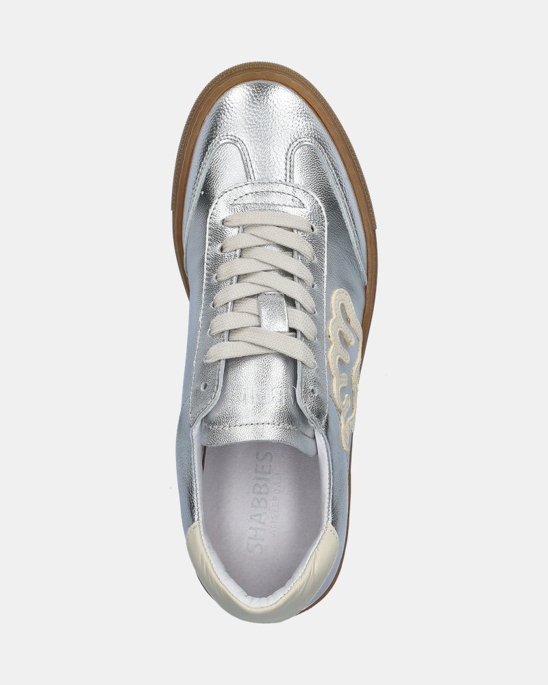 Shabbies Amsterdam Rabia Yana Lage sneakers  - zilver
