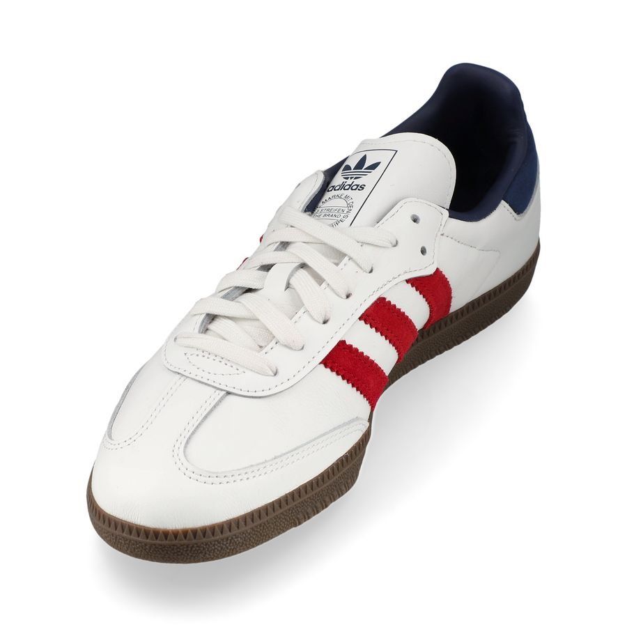 adidas Original Samba OG - Blanc/Rouge/Bleu
