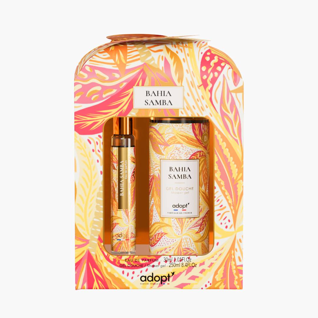 Bahia samba - Coffret eau de parfum 30ml + gel douche