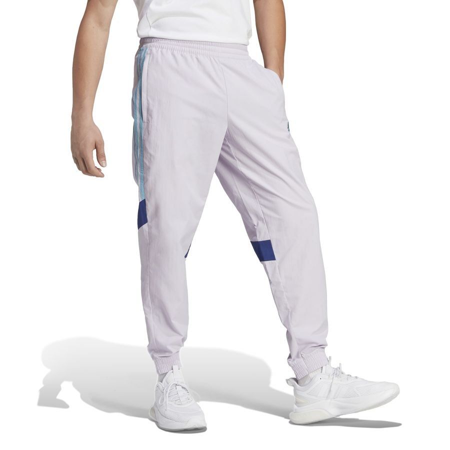 adidas Bas de Survêtement Tiro Woven - Violet/Bleu