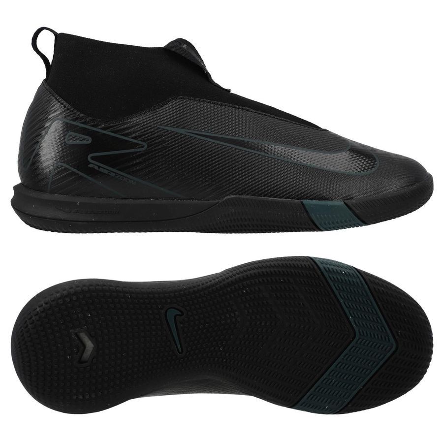 Nike Air Zoom Mercurial Superfly 10 Academy IC Shadow - Noir/Vert Enfant