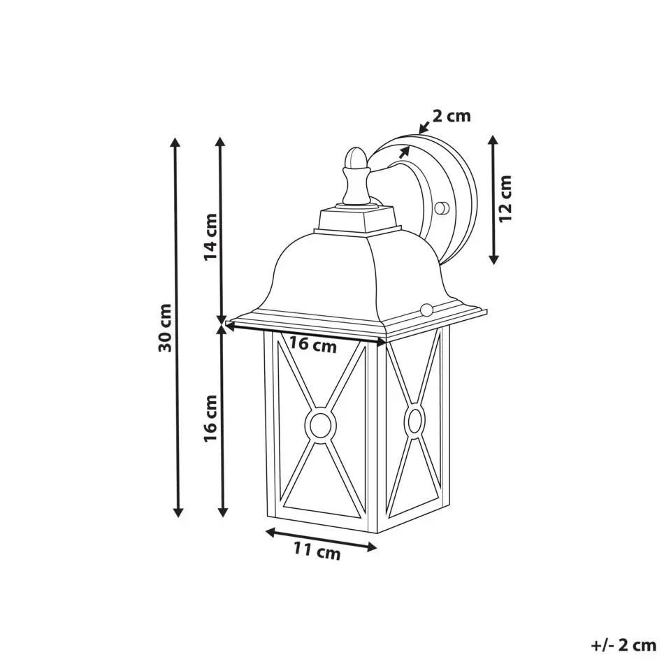FINDON - Wandlamp - Wit - Ijzer