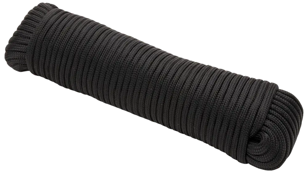 Universalsnor 3 mm 15 m - Sort